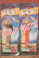 画像: pz-201101-01 E.T. / 2002 PEZ Dispenser Set