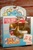 画像1: ct-201101-41 Smurf / 1990's Sassette PICNIC WISH Play Set