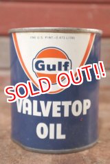 画像: dp-201101-56 Gulf / 1960's VALVETOP Oil Can