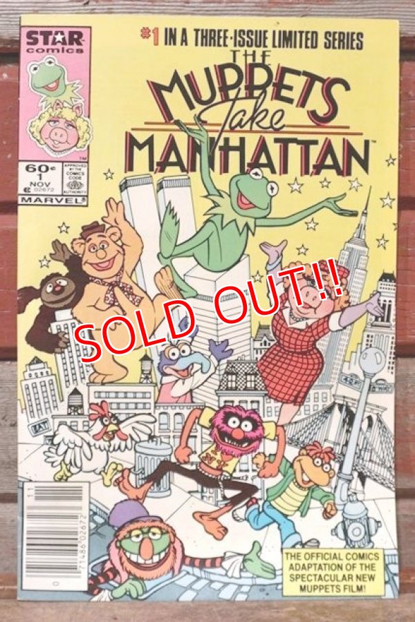 画像1: ct-201114-33 THE MUPPETS TAKE MANHATTAN / 1984 Comic