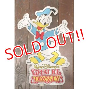 画像: ct-201114-24 Donald Duck / 1970's Great Ice Odyssey Banner