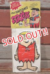 画像: ct-201114-61 The Flintstones / Barney Rubble 1977 Puffy Sticker