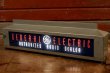 画像2: dp-201114-08 GENERAL ELECTRIC / 1940's-1950's Authorized Radio Dealer Lighted Sign