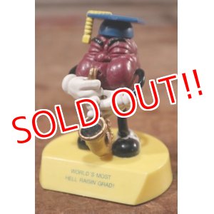 画像: ct-201114-125 California Raisins / 1988 PVC Figure "The Graduates Sax Player"