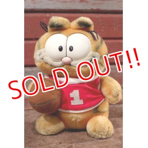 画像: ct-201114-88 Garfield / DAKIN 1980's Plush Doll "Basketball"