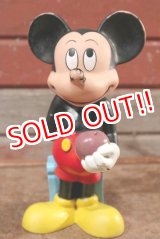 画像: ct-201201-35 Mickey Mouse / 1980's Soft Vinyl Doll