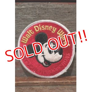 画像: ct-201201-36 Mickey Mouse / Walt Disney World 1970's Patch