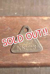 画像: dp-201114-38 Ford / 1930'-1940's Tool Check Brass Tag "N8223"