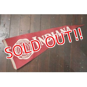 画像: dp-201114-32 INDIANA UNIVERSITY / Vintage Pennant