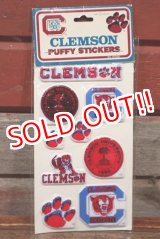 画像: ct-201114-27 CLEMSON UNIVERSITY / 1984 Puffy Stickers