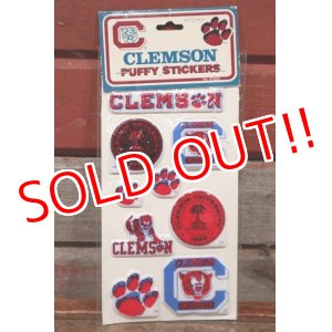 画像: ct-201114-27 CLEMSON UNIVERSITY / 1984 Puffy Stickers