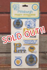 画像: ct-201114-27 UNIVERSITY OF PITTSBURGH / 1984 Puffy Stickers