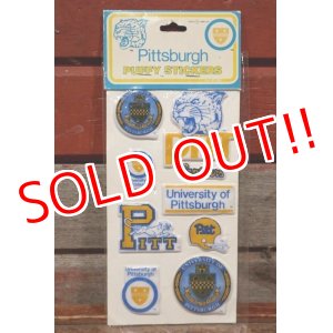 画像: ct-201114-27 UNIVERSITY OF PITTSBURGH / 1984 Puffy Stickers