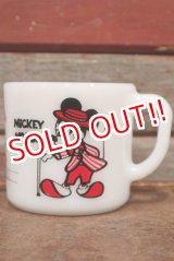 画像: ct-210101-81 Mickey Mouse & Minnie Mouse / Anchor Hocking 1980's Mug