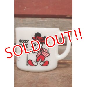 画像: ct-210101-81 Mickey Mouse & Minnie Mouse / Anchor Hocking 1980's Mug