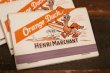 画像4: dp-201114-42 ORANGE DUCK / Vintage Match Book