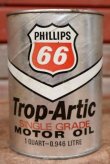 画像1: dp-201201-40 PHILLIPS 66 / Trop-Artic Single Grade Oil One U.S. Quart Can