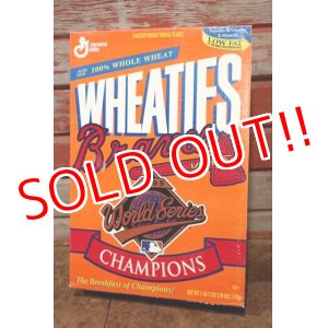 画像: ad-130507-01 General Mills / 1995 WHEATIES  "Atlanta Braves" Cereal Box