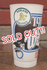 画像: dp-210101-42 OAKLAND ATHLETICS × CINCINNATI REDS / 1990 World Series Plastic Cup