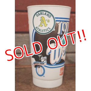 画像: dp-210101-42 OAKLAND ATHLETICS × CINCINNATI REDS / 1990 World Series Plastic Cup