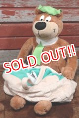 画像: ct-201114-104 Yogi Bear / 1996 Plush Doll w/ Basket