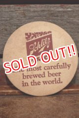 画像: dp-201201-25 Schlitz Beer / Vintage Coaster