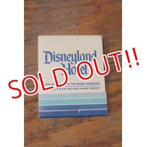 画像: dp-201114-42 Disneyland Hotel / Vintage Match Book