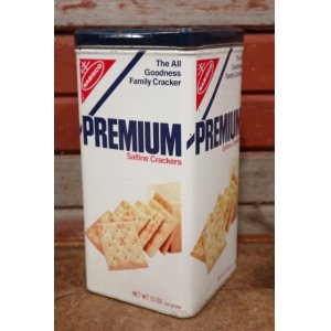 画像: dp-210101-28 NABISCO / PREMIUM Saltine Crackers 1978 Tin Can