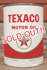 画像: dp-210201-07 TEXACO / Motor Oil One U.S. Quart Can