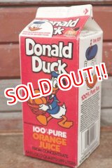 画像: ct-210101-66 Donald Duck / 1980's〜 Orange Juice Pack