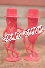 画像: ct-210201-57 PLANTERS / MR.PEANUT 1950's Salt & Pepper Shaker (Red)