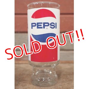 画像: gs-210201-14 PEPSI COLA / 1980's〜 Glass Tumbler