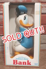 画像: ct-210301-41 Donald Duck / ILLCO Toys 1980's Coin Bank