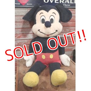 画像: ct-210301-89 Mickey Mouse / 1970's Big Plush Doll