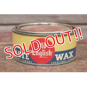 画像: dp-210301-12 Old English / PASTE WAX Vintage Can