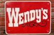 画像1: dp-210401-60 WENDY'S Road Sign