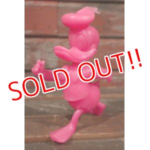 画像: ct-210301-64 Donald Duck / MARX 1970's Plastic Figure (Pink)