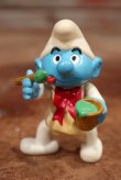 画像1: ct-201101-52 Painter Smurf / IRWIN 1990's Action Figure