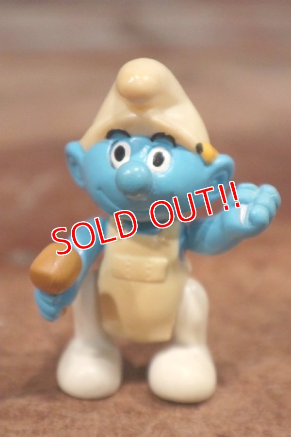 画像1: ct-201101-42 Handy Smurf / IRWIN 1990's Action Figure