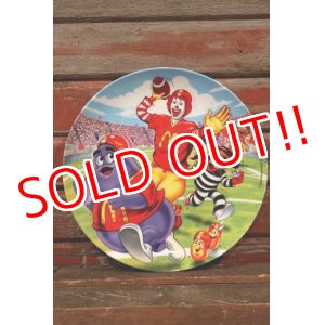 画像: ct-210401-30 McDonald's / 2002 Collectors Plate "Football"