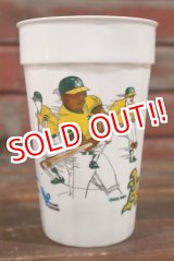 画像: dp-210301-108 OAKLAND ATHLETICS / 1991 Home Schedule Plastic Cup