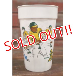 画像: dp-210301-108 OAKLAND ATHLETICS / 1991 Home Schedule Plastic Cup