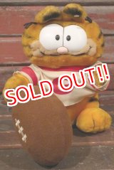 画像: ct-210501-16 Garfield / DAKIN 1980's Plush Doll "Football"