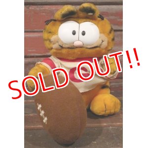 画像: ct-210501-16 Garfield / DAKIN 1980's Plush Doll "Football"