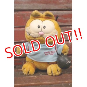 画像: ct-210501-17 Garfield / DAKIN 1980's Plush Doll "Bowling"