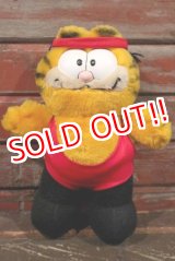 画像: ct-210501-22 Garfield / DAKIN 1980's Plush Doll "Aerobics"