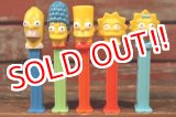 画像: pz-130917-04 the Simpsons / PEZ Dispenser Set