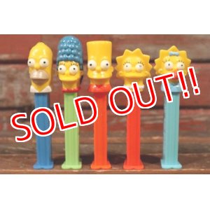 画像: pz-130917-04 the Simpsons / PEZ Dispenser Set