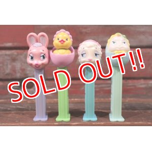 画像: pz-130917-04 Easter / 2000's PEZ Dispenser Set of 4