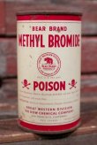 画像1: dp-210401-104 BEAR BRAND / METHYL BROMIDE Vintage Can